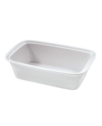 Tava dreptunghiulara pentru cuptor, portelan, 24x15 cm, Burgund - KUCHENPROFI